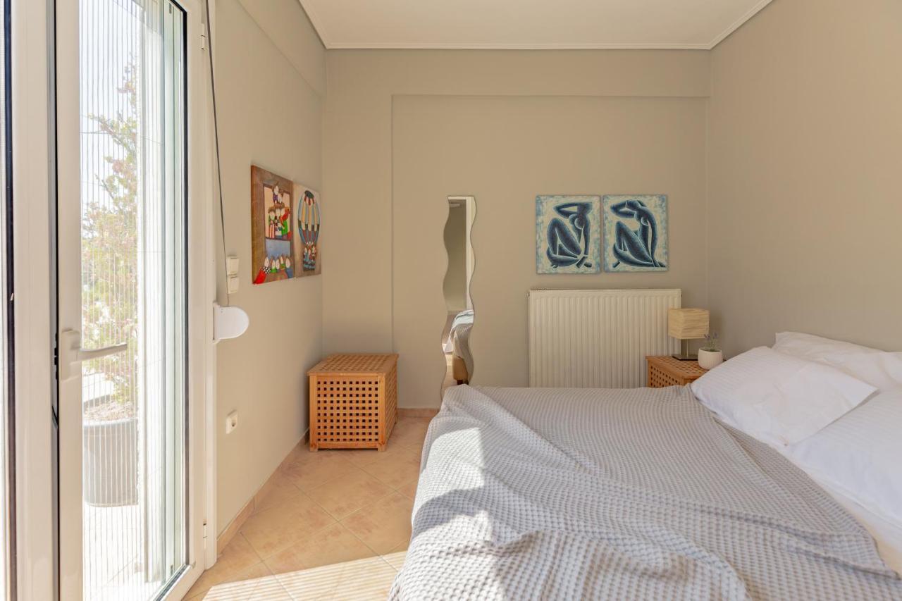 Windsurfing Seaside Apartment Artemida Exterior foto